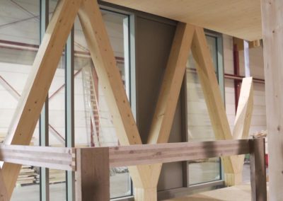 Wooden: mock-up de la façade