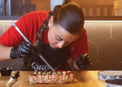 Sushi Bun Commercial